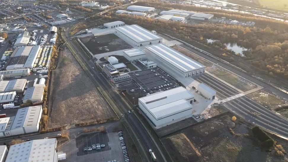 Siemens factory at Goole, East Yorkshire