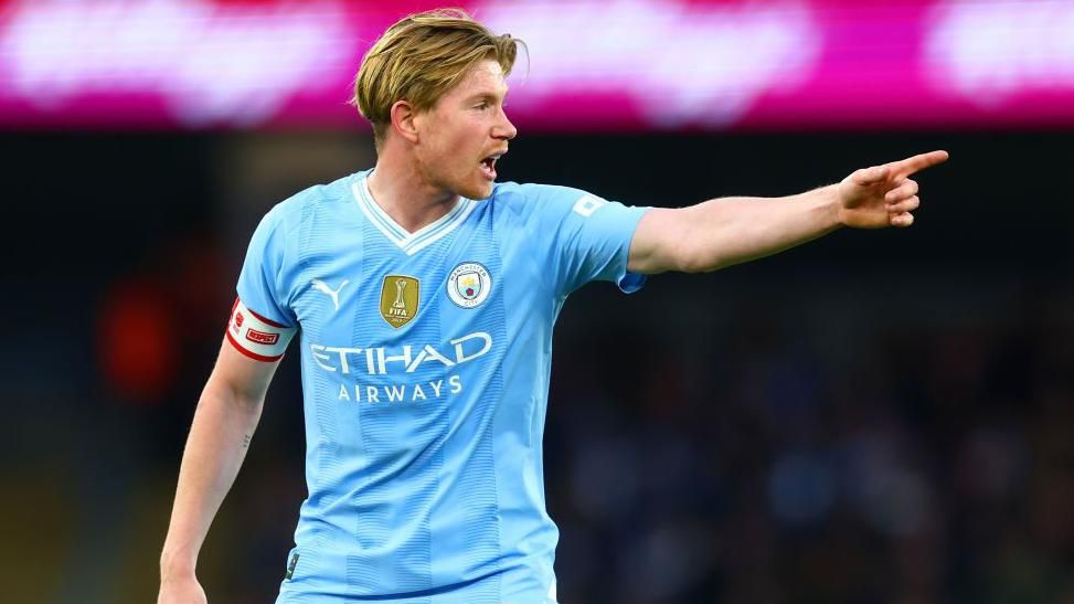 Manchester City I M Nowhere Near De Bruyne BBC Sport