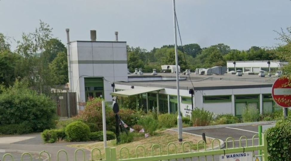 A Google maps image of Woodlands Meed College