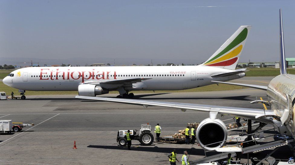 An Ethiopian airliner - archive pic