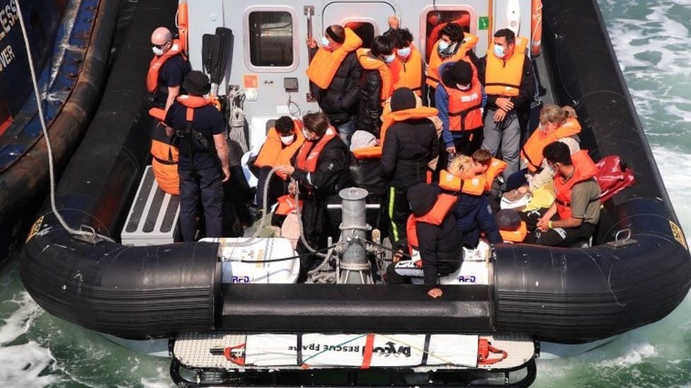 People thought to be migrants brought to Dover