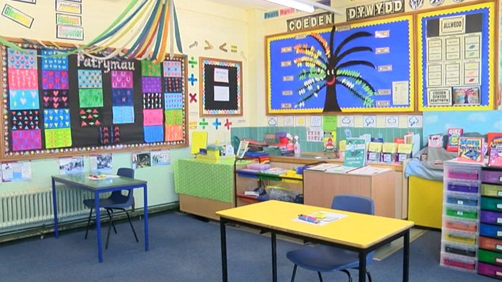 Ysgol Brynaman has made big changes to its classroom arrangements