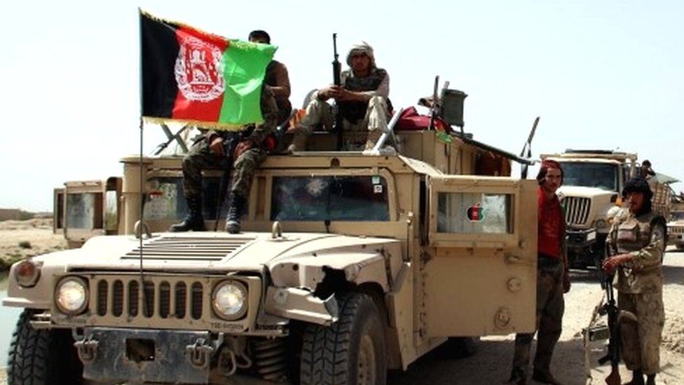 Afghan security forces, file image