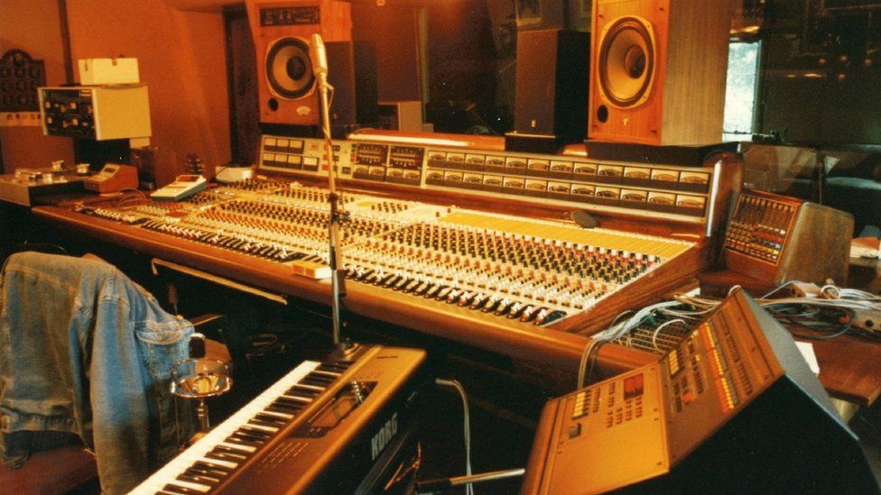 El estudio de Harrison en Henley-On-Thames