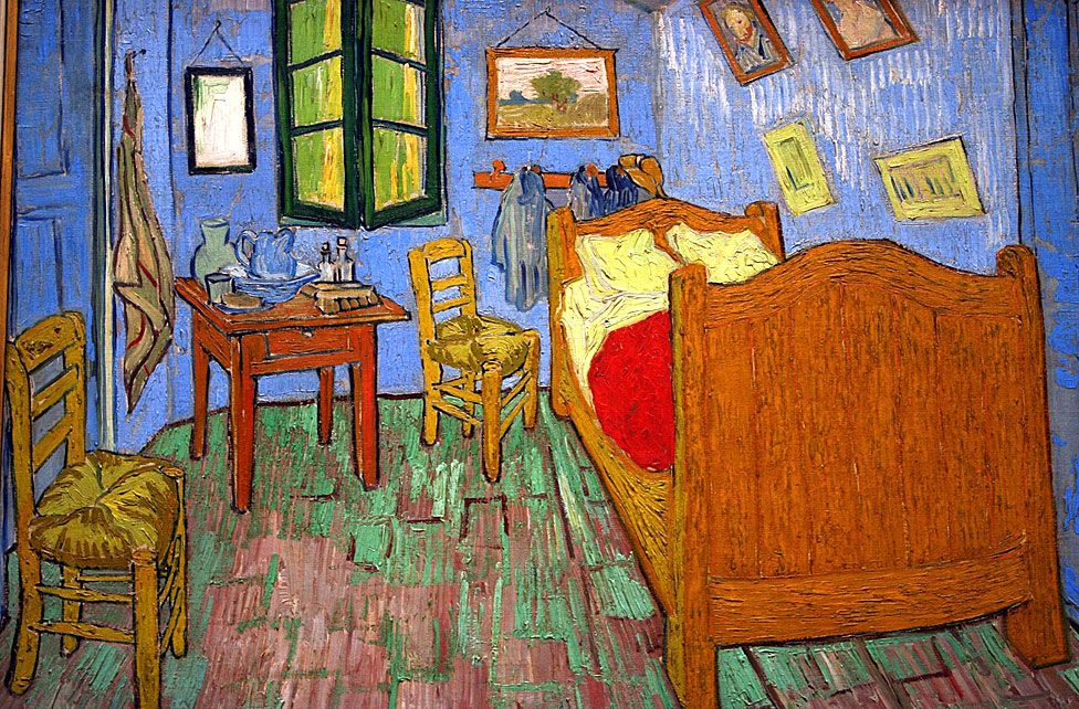 "Habitación en Arles" de Vincent van Gogh