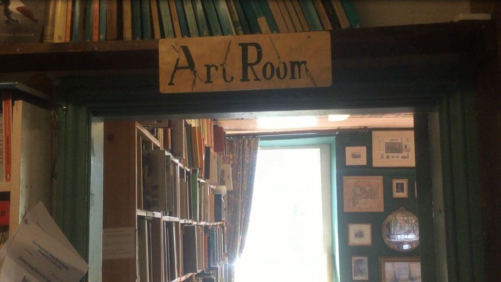 Art Room inside Scarthin