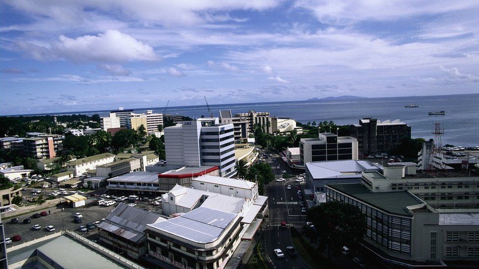 Fiji's capital Suva
