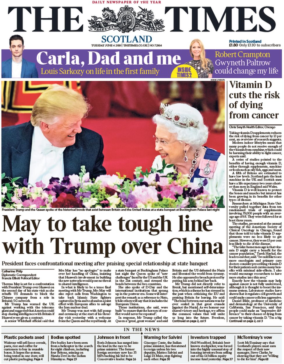 Scotland's Papers: Trump's 'tirade' And May Snub - BBC News