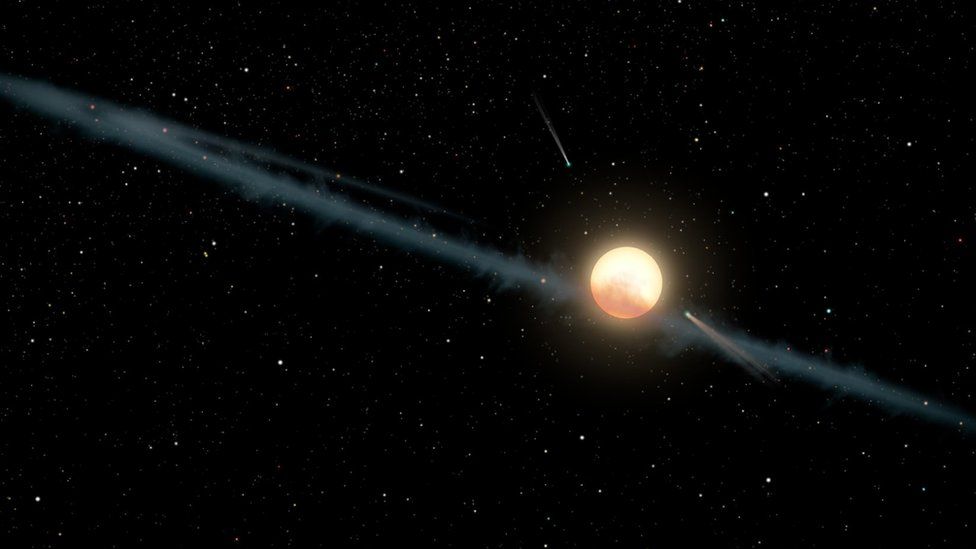 O que explica o comportamento de KIC 8462852, a estrela suspeita ...