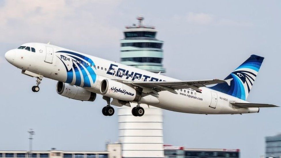 The Egyptair Airbus 320, which disappeared from radar over the Mediterranean sea on Thursday May 19, 2016, is pictured in Vienna, Austria, in this photo taken August 21, 2015.