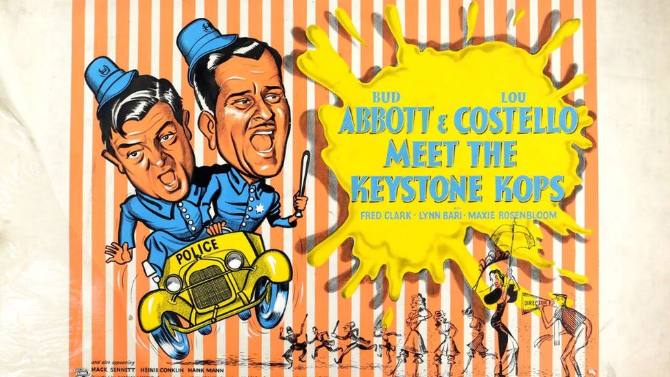 Poster for Abbott & Costello Meet The Keystone Kops