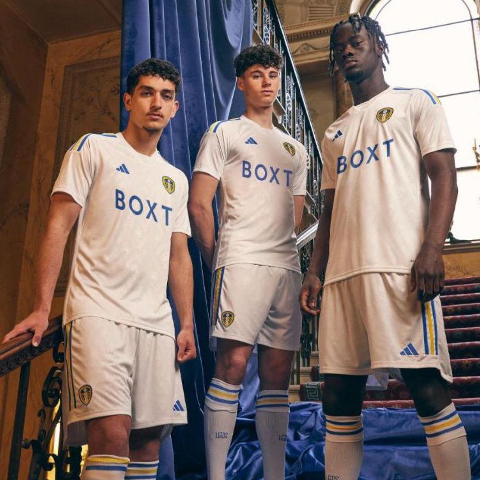 Leeds United release new home kit for 202324 season BBC Sport
