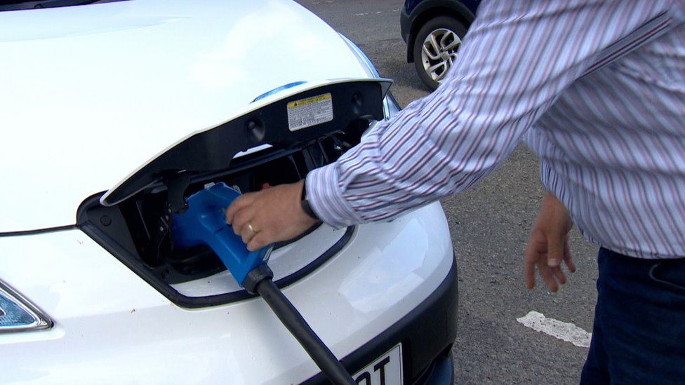 Is Orkney 'in the fast lane' on electric vehicles? BBC News