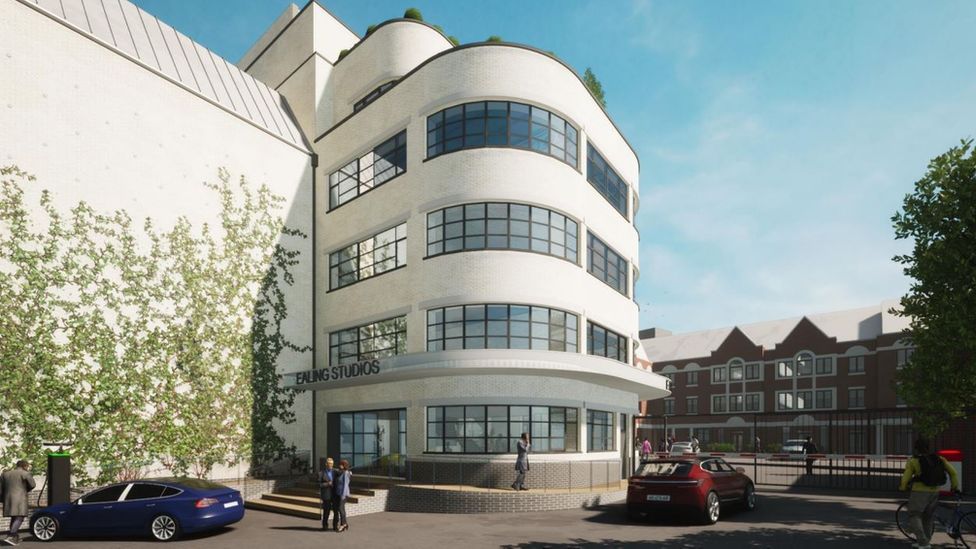 Picture of plans for new Ealing Studios (artist impression)
