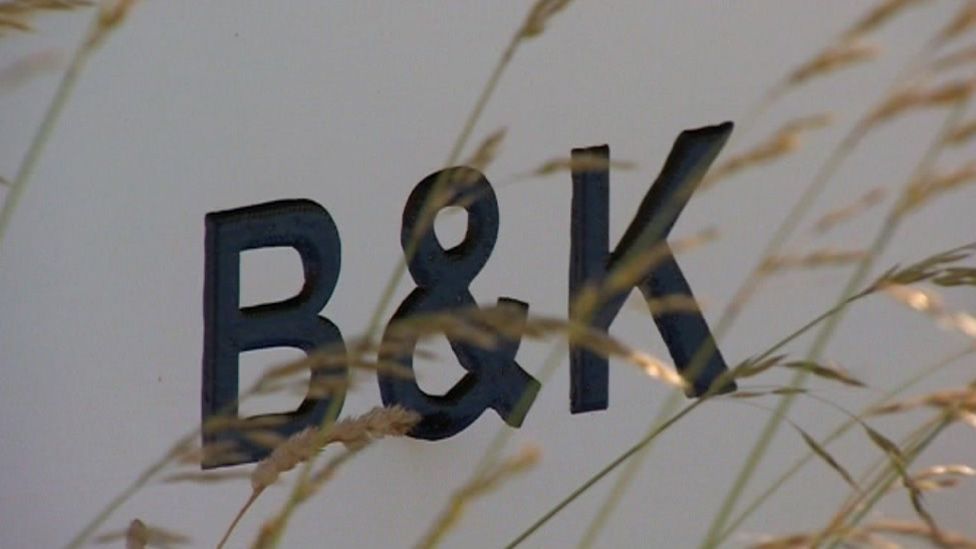 B&K sign