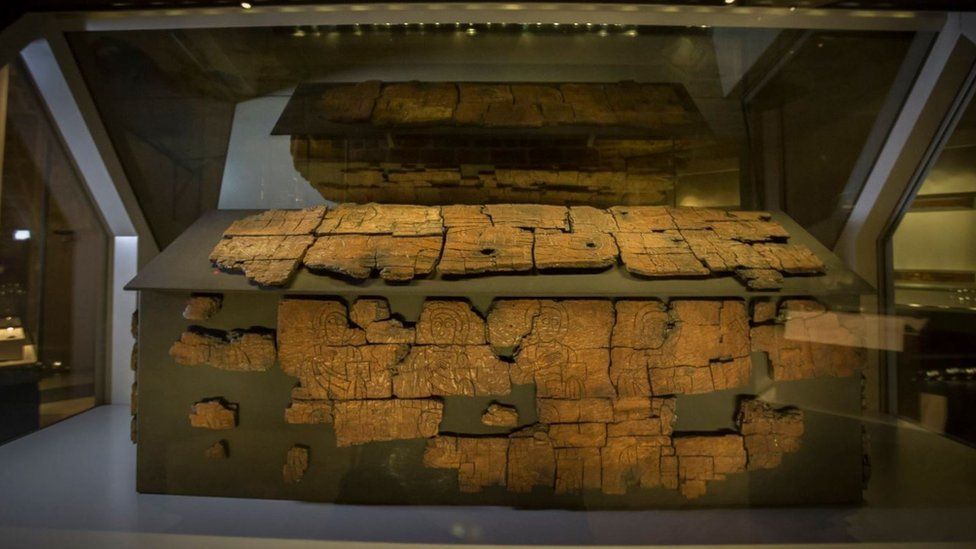 St Cuthbert's wooden coffin