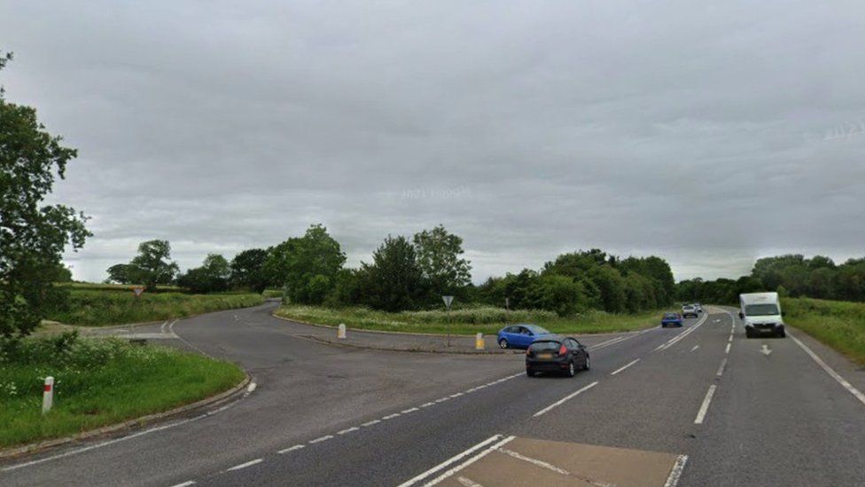 Southern Entrance To Ashill From The A358