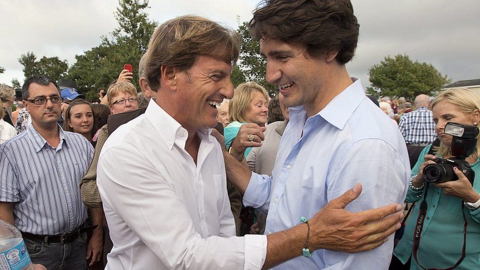 Stephen Bronfman (left) is a key aide of Justin Trudeau