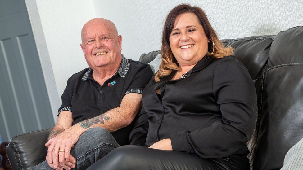Terri and her father Leslie and daughter Katie, from Newcastle, have benefited from the genome project