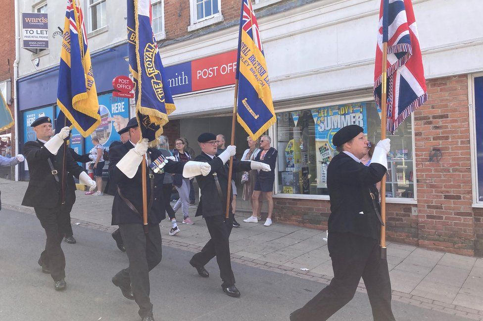 Armed Forces Day parade in Hinckley