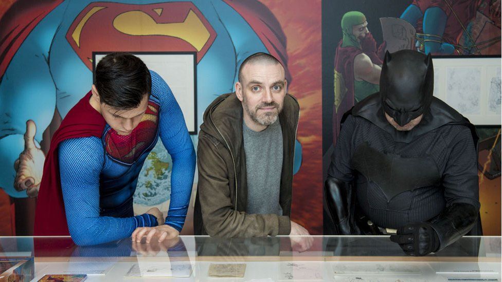 Frank Quitely with characters