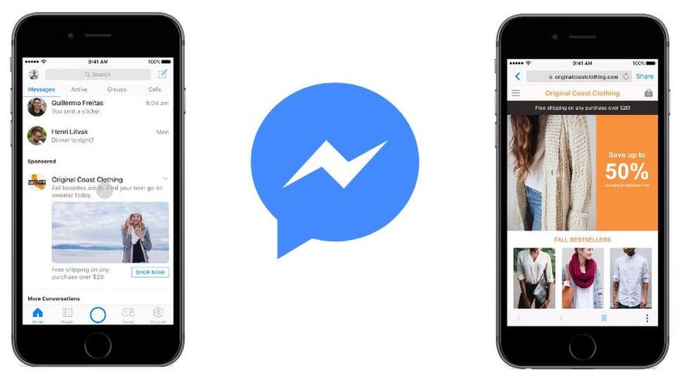 Facebook Messenger Gets Adverts Added To App c News