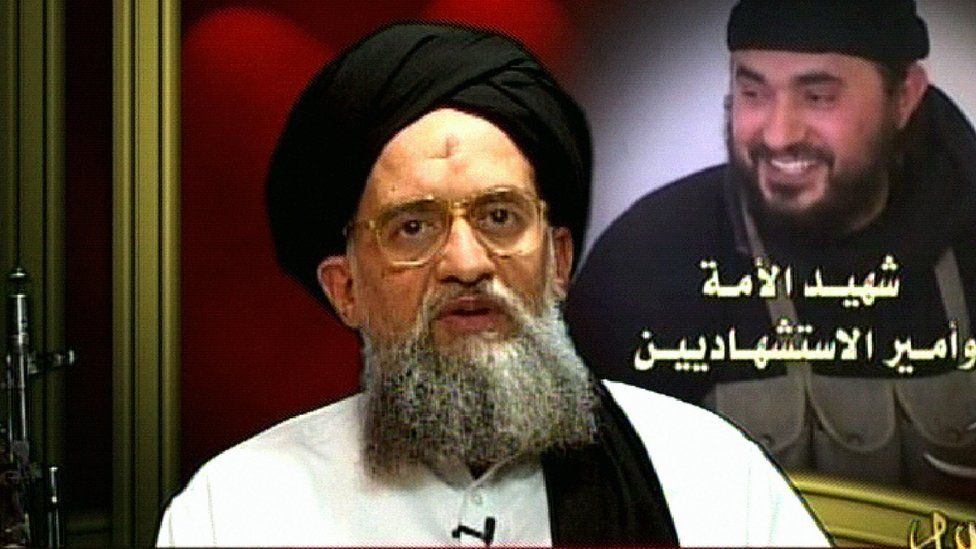 An image grab taken from Qatar-based Al-Jazeera television on 23 June 2006 showing al-Qaeda number two Ayman al-Zawahiri