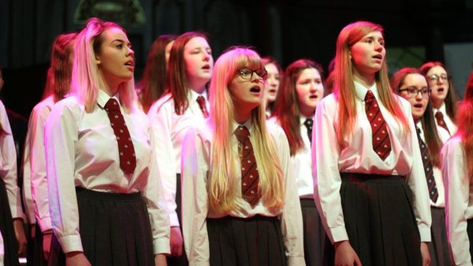 School Choir of the Year: St Patrick's, Rathfriland, and Dalriada named ...