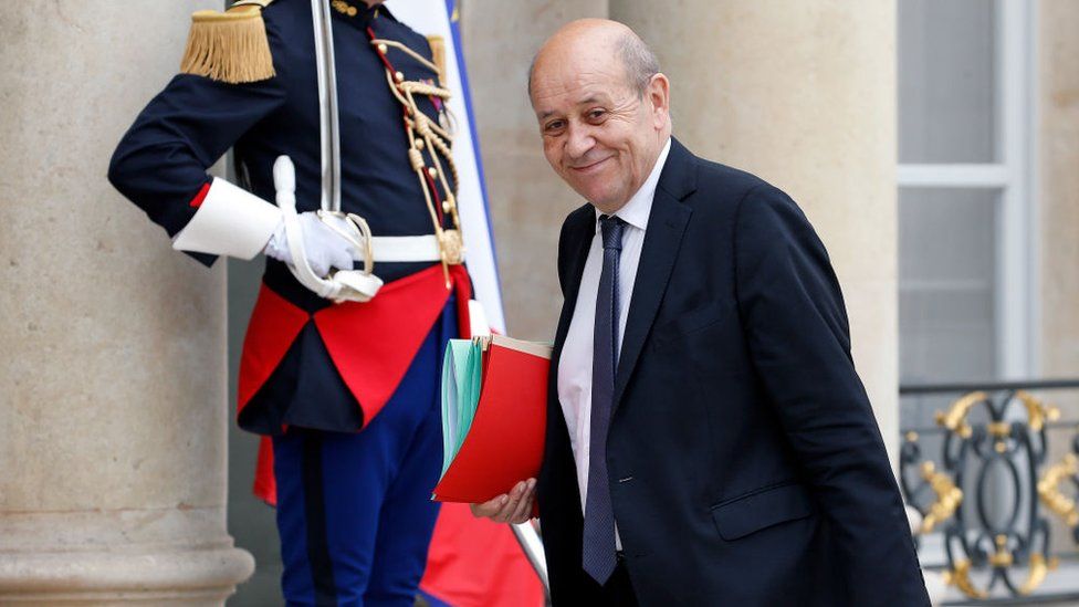French Foreign Affairs minister Jean-Yves Le Drian
