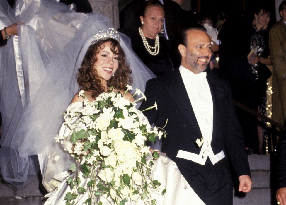 Mariah Carey and Tommy Mottola