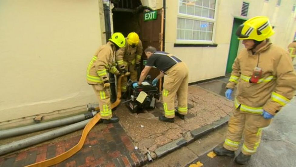 Flooding In Kent And Sussex After Torrential Downpours - BBC News