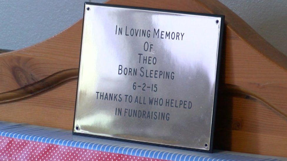 Memory plaque for Theo