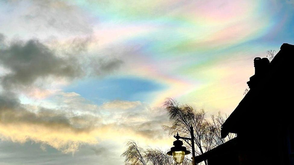 Rainbow cloud