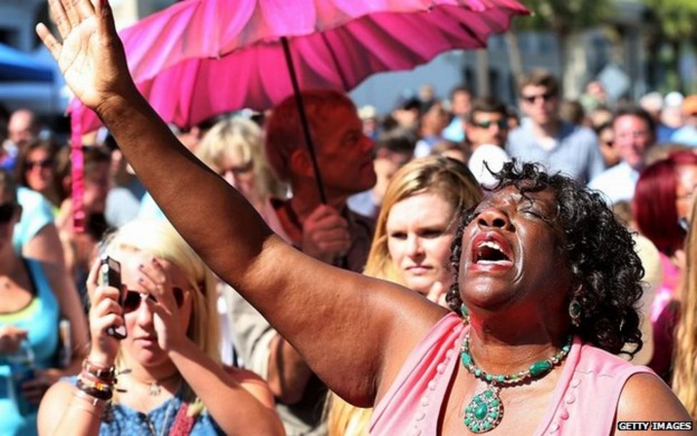 Charleston shootings Victims remembered as church reopens BBC News