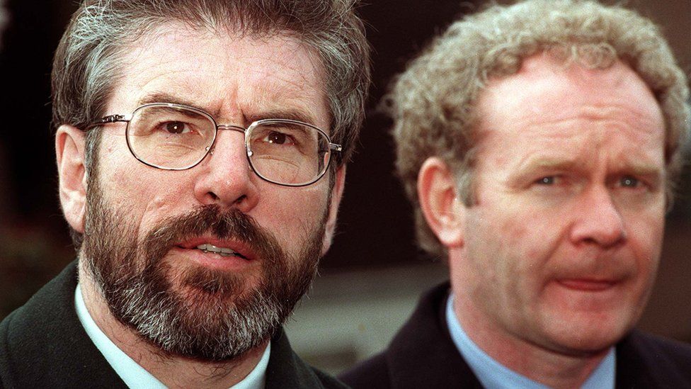 Gerry Adams and Martin McGuinness