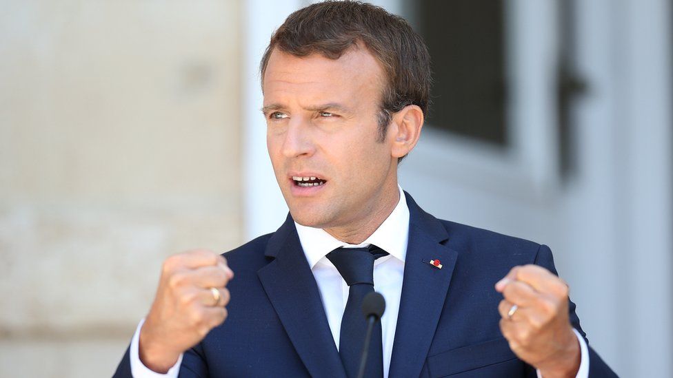 President Macron, 25 Aug 17