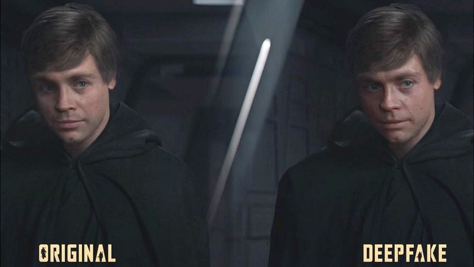 How is Luke Skywalker so young in The Mandalorian TV series? Is it CGI'ed  version of Mark Hamill? - Quora