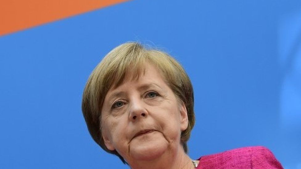 German Chancellor Angela Merkel (15 May 2017)