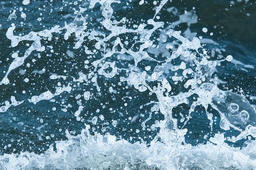 Splash - a close up of water splashing