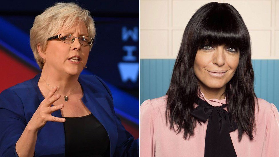 Carrie Gracie and Claudia Winkleman