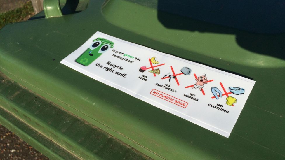 Great Yarmouth bins could be inspected due to poor recycling rate BBC