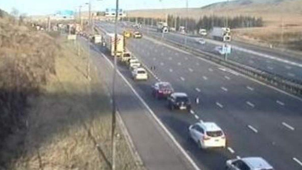 Huddersfield man killed after car rebounded into M62 traffic