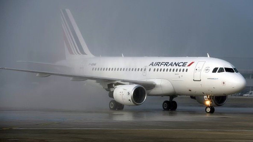An Air France medium haul Airbus A319