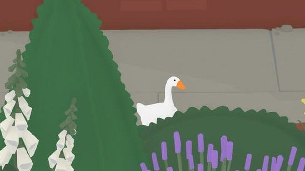 screengrab of Untitled Goose Game