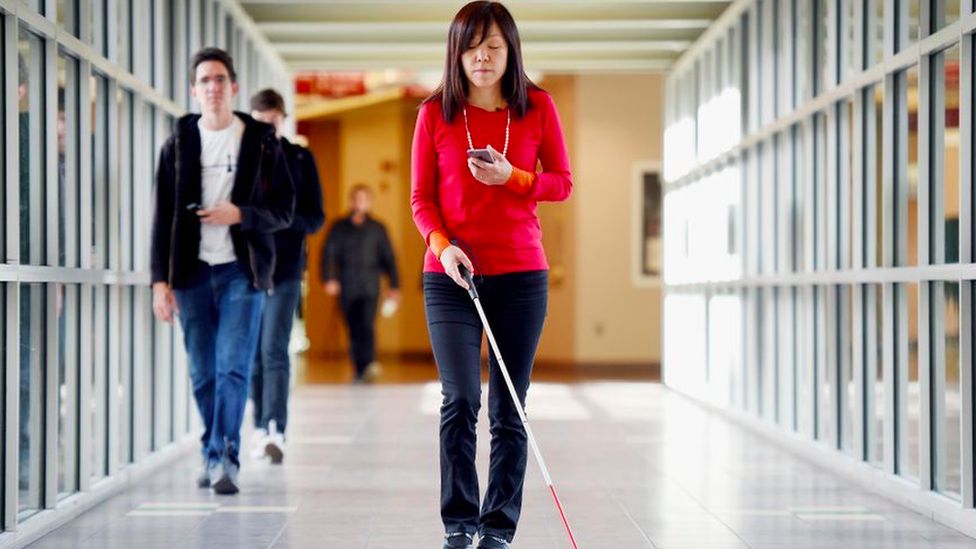 The Blind Woman Developing Tech For The Good Of Others Bbc News