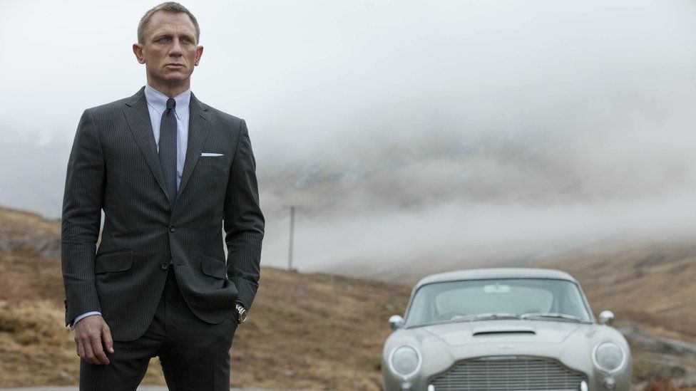 Daniel Craig as 007 in Skyfall