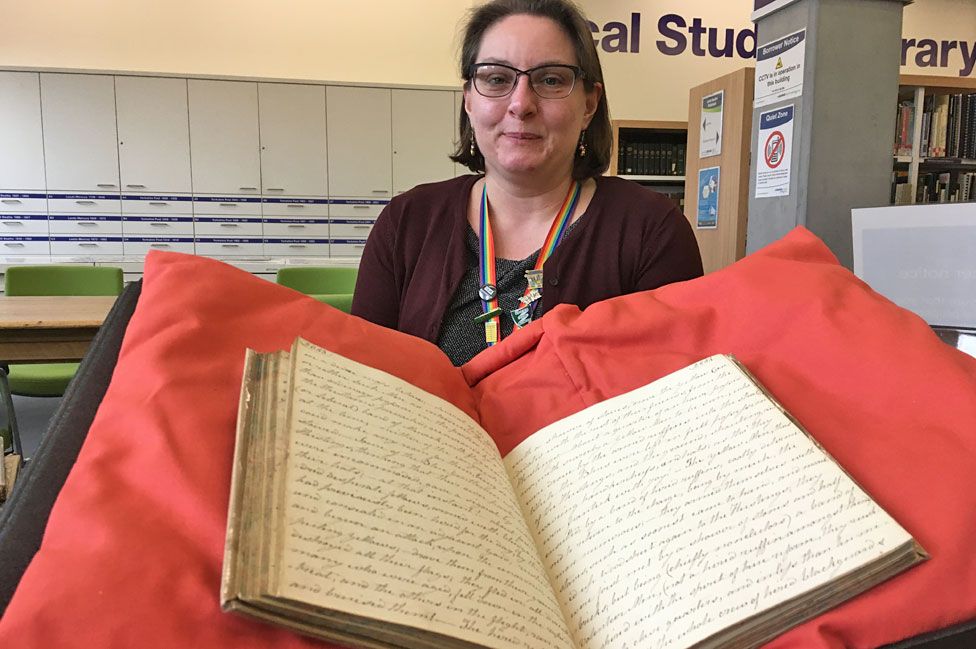 The 200 Year Old Diary Thats Rewriting Gay History Bbc News 3595