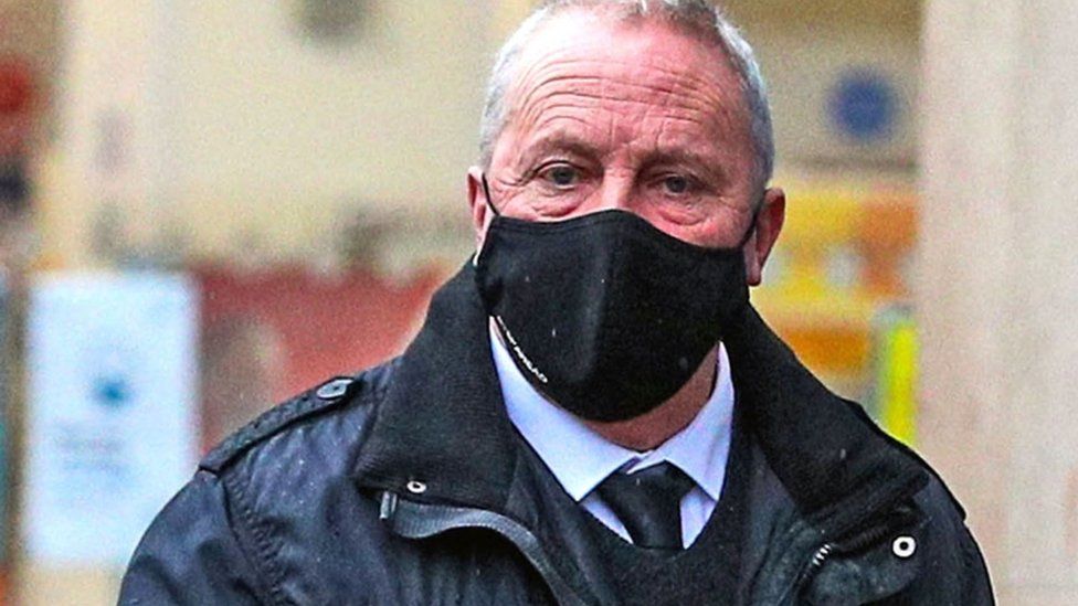 George Boden arrives at Chester Town Hall on 20/01/21