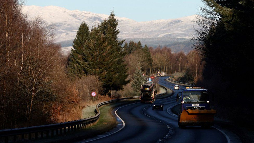 A9 in Perthshire