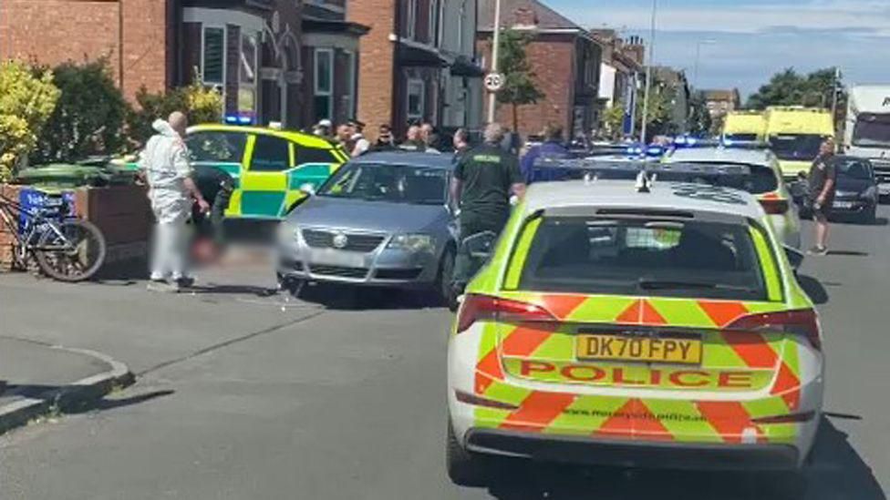 Major incident as man stabs 8 in Southport